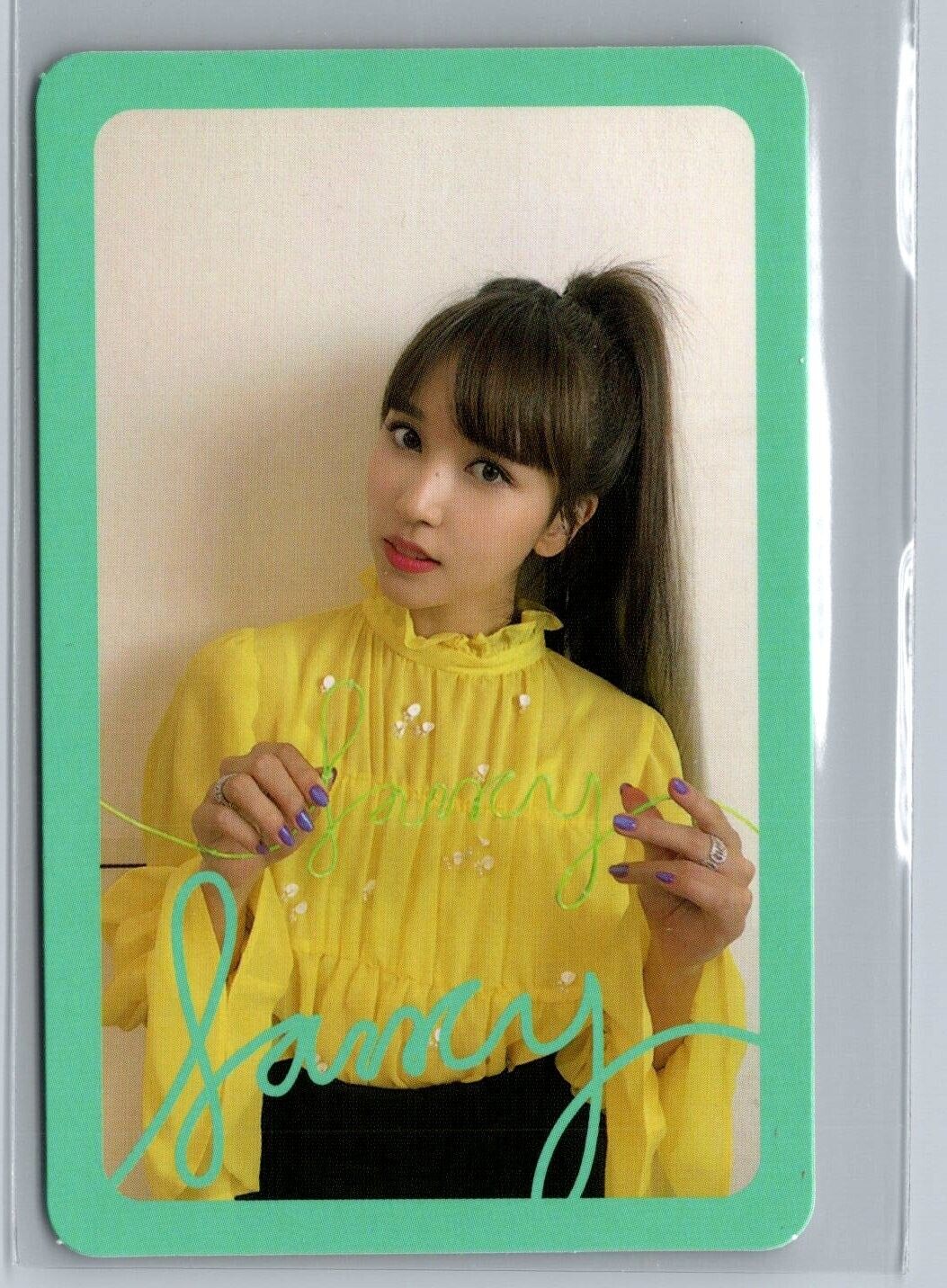 TWICE- MINA FANCY YOU OFFICIAL ALBUM PHOTOCARD (US SELLER)