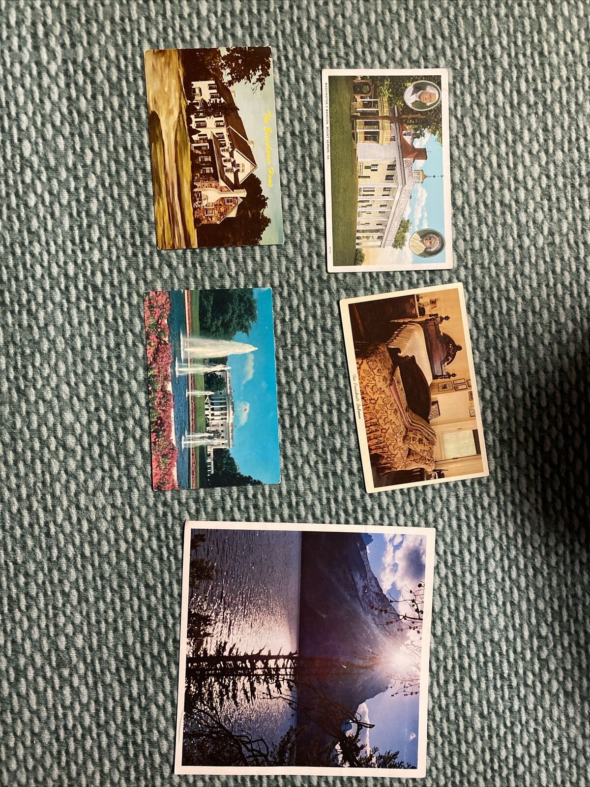 Postcards, Random Vintage Postcard Lot of 5, Post Cards