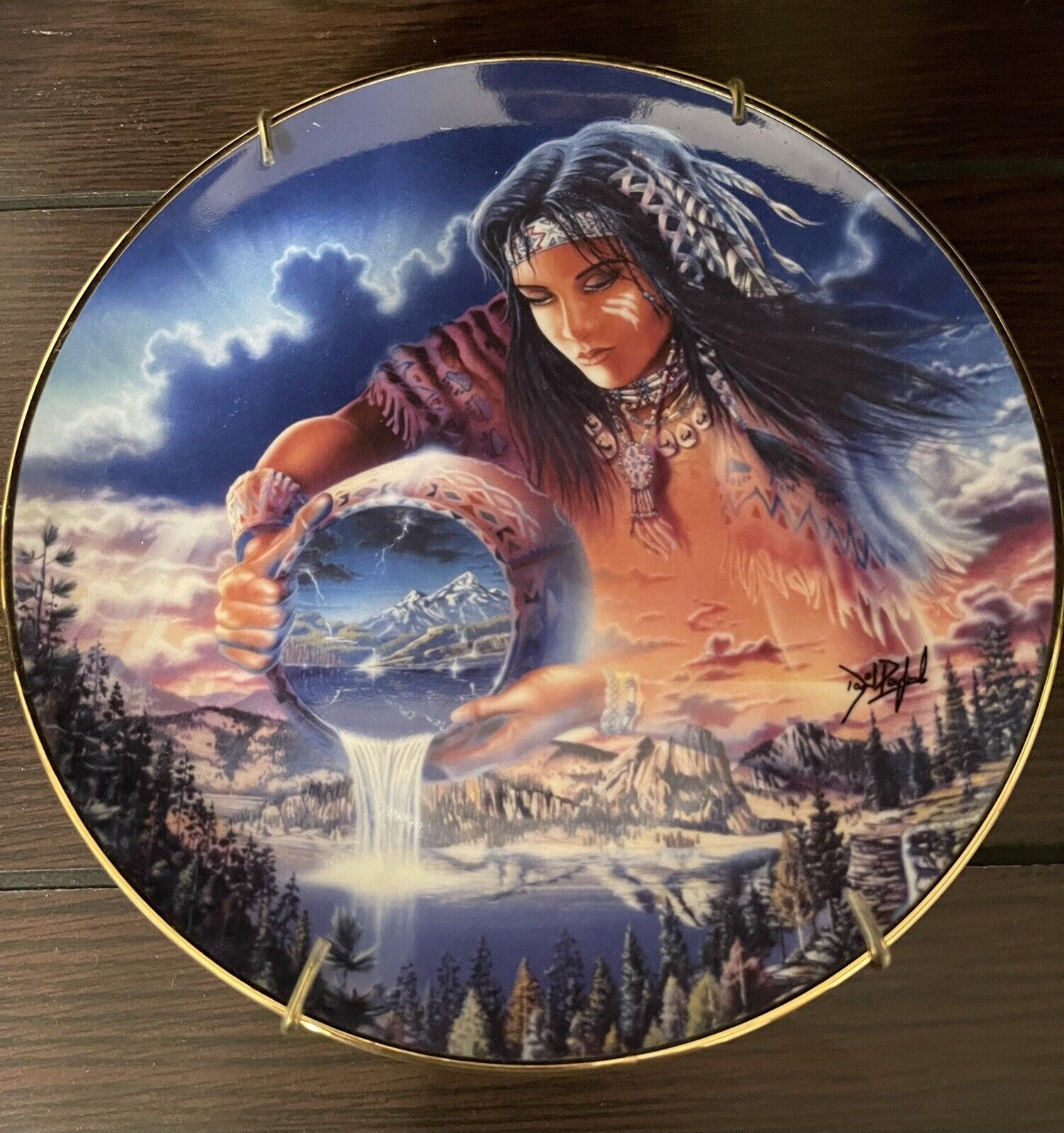 Collectors Plate “The Waters Of Life” Royal Doulton