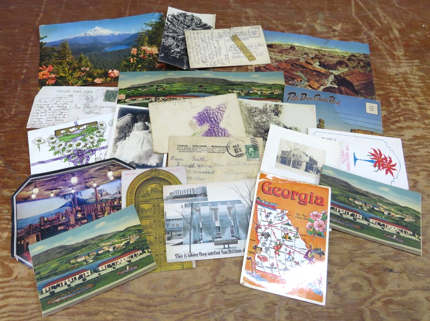 Postcards Vintage Assorted size LOT of 20