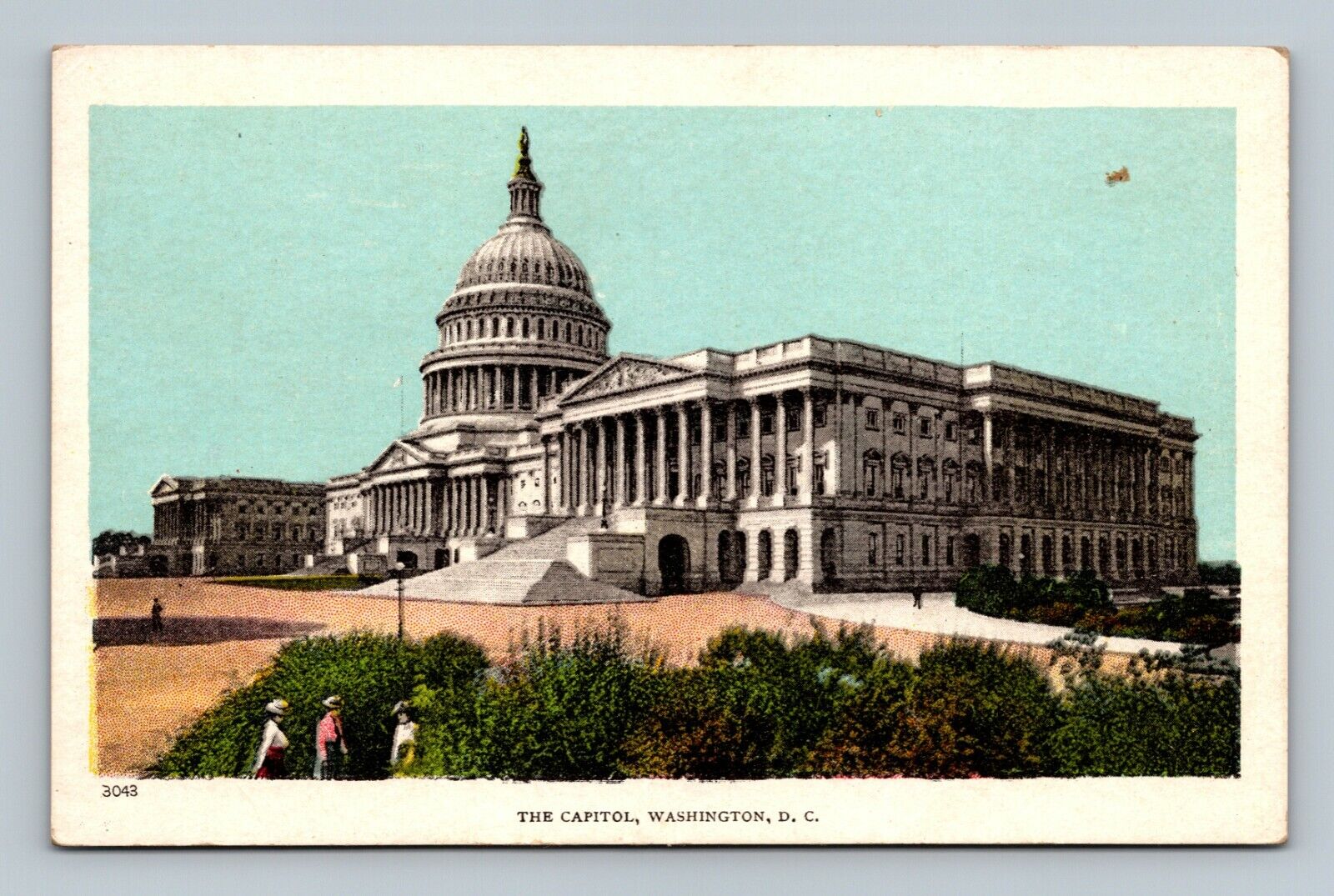 U.S. Capitol Washington D.C. Vintage Postcard