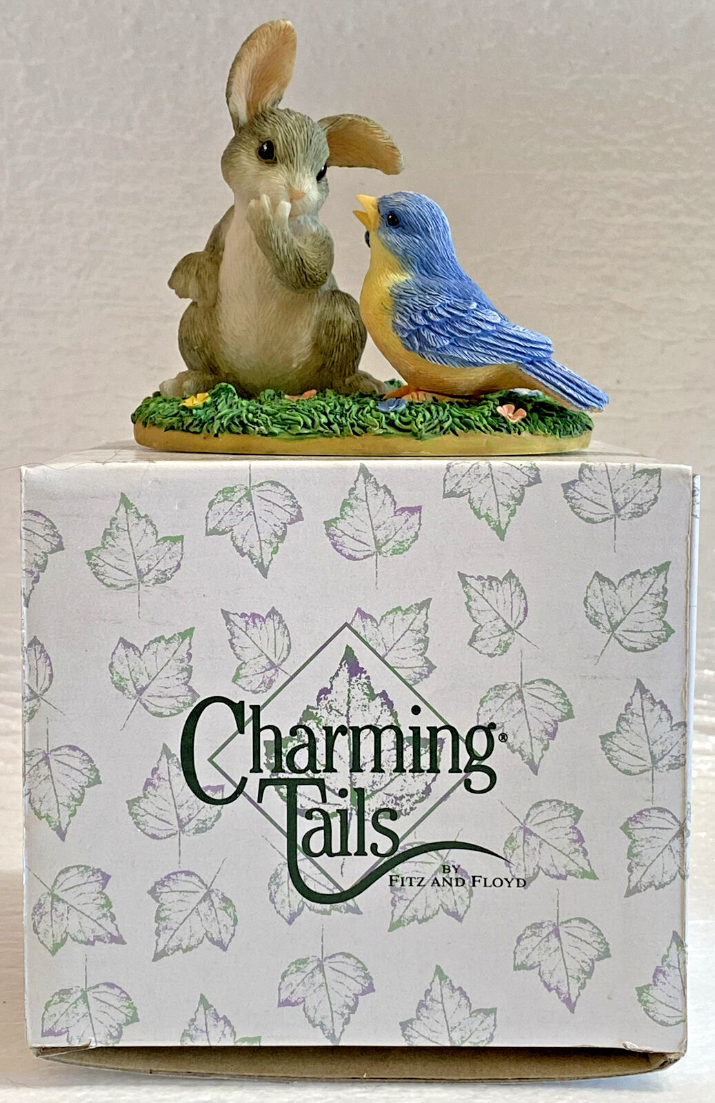 Charming Tails~ A LITTLE BIRD TOLD ME.. Figure 89/720 ~ Fitz & Floyd ~ NIB
