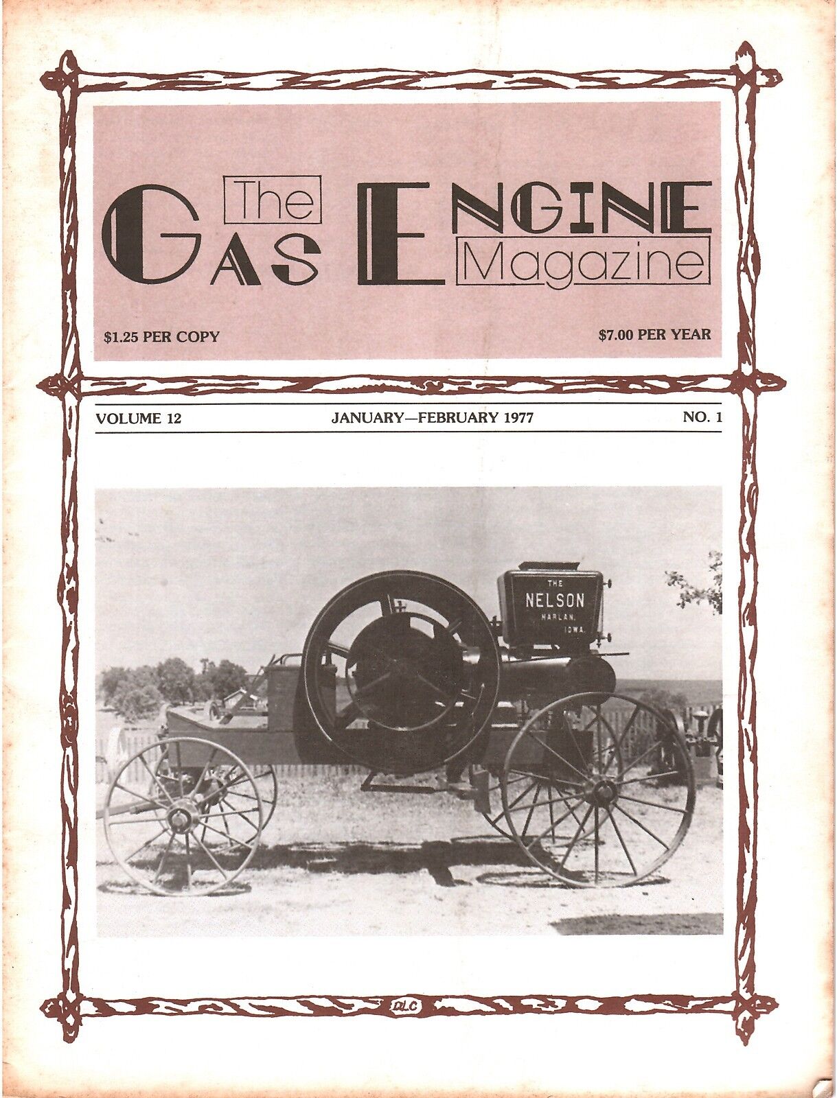 Gilson Manufacturing History, Giles Tractor, Palmer ZR engine, Ohio Tractor