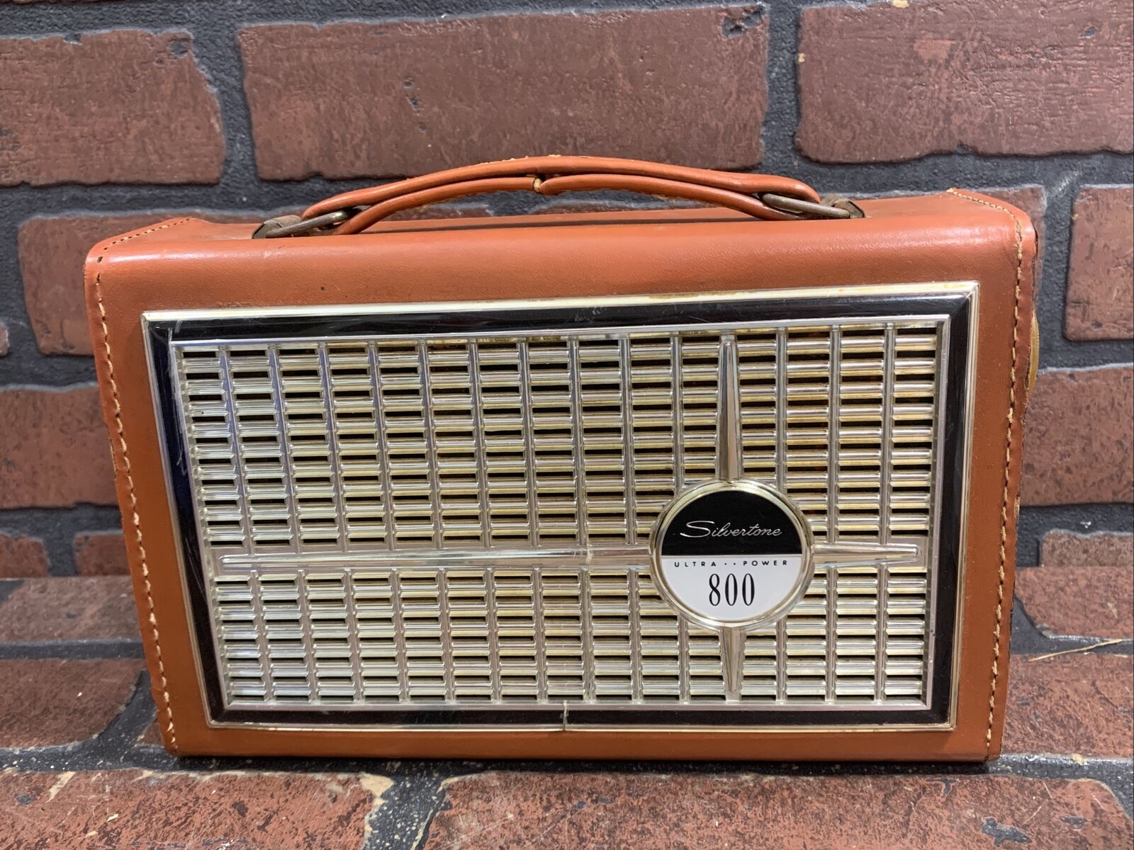 Vintage Sears Silvertone 800 Ultra Power Model 2222A Portable Transistor Radio