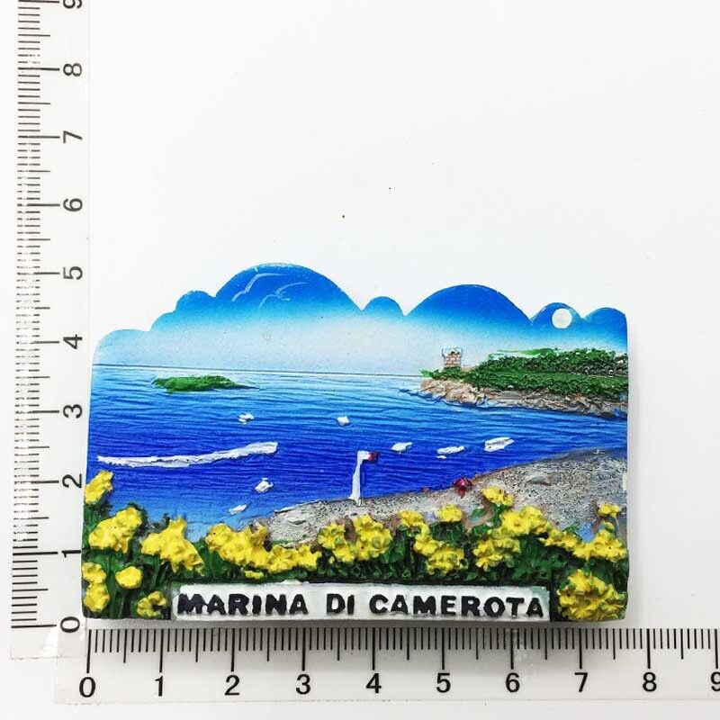 Travel around the world to commemorate 3D Resin Fridge Magnet H3