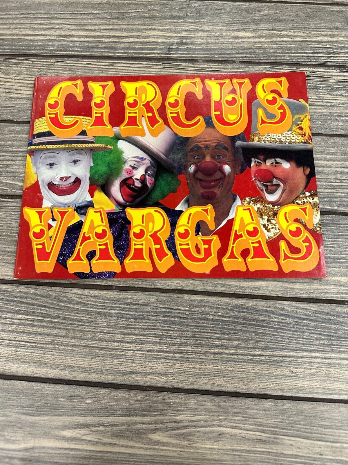 Vtg RARE 1987 Circus Vargas 1987 Program Coca Cola 