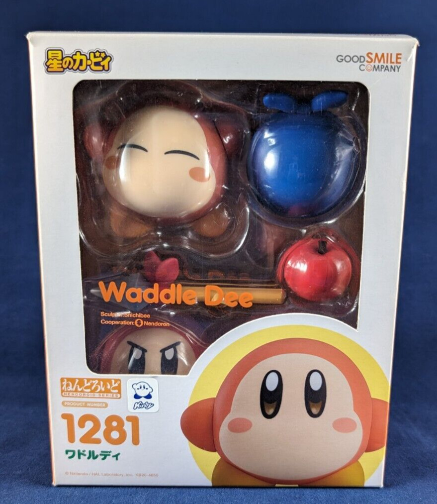Kirby Waddle Dee With A Bandana Nendoroid, Used, Opened Box