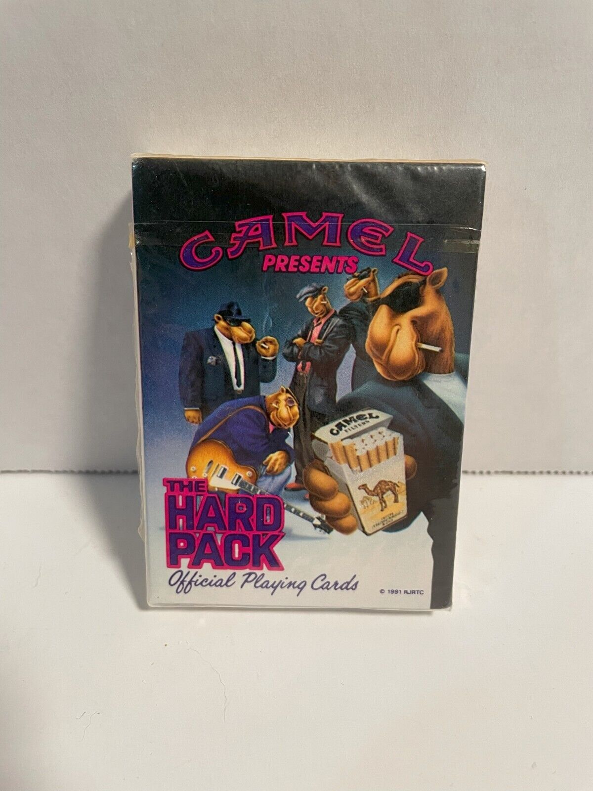 Vintage Joe Camel THE HARD PACK Sealed Deck of Playing Cards 1991