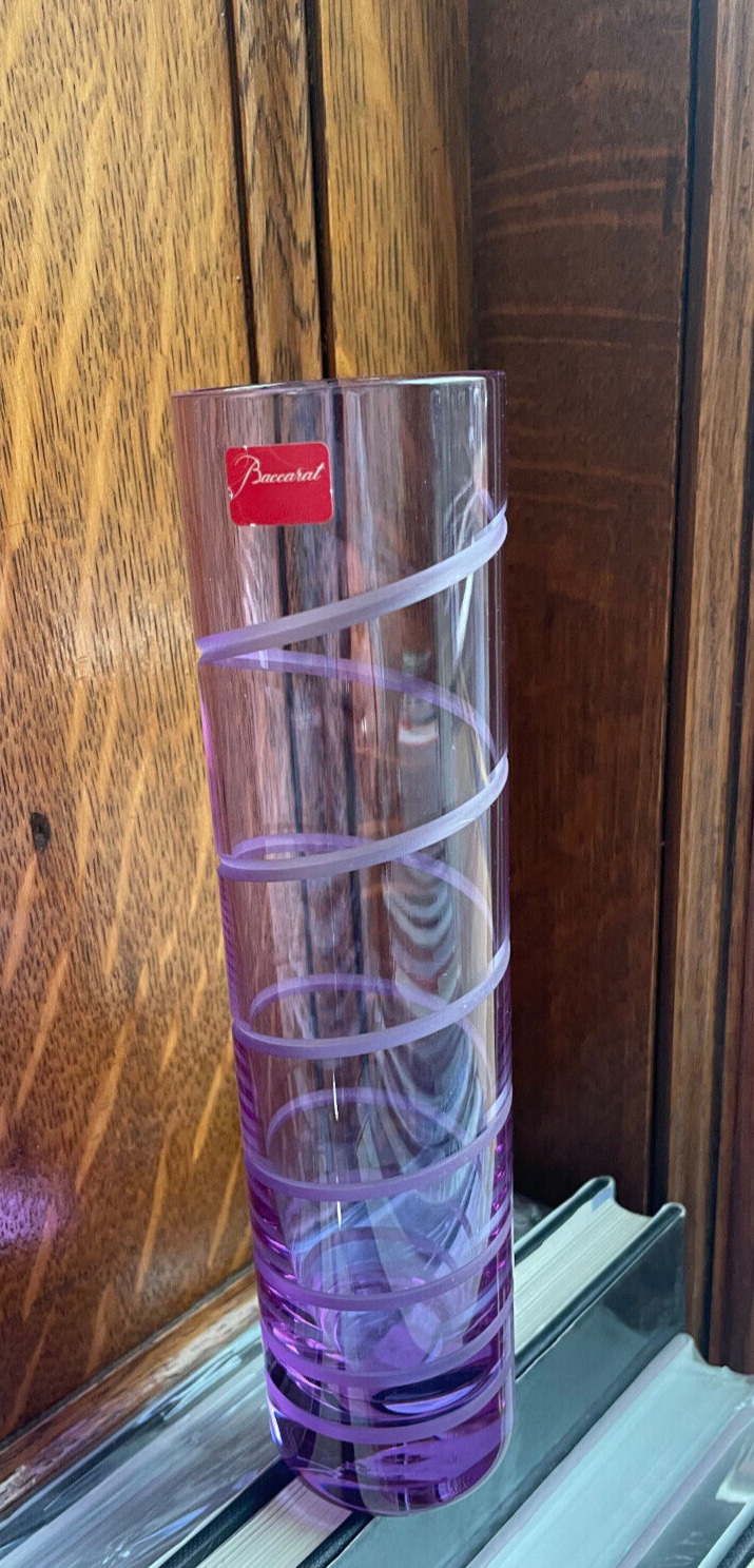 Brand New Baccarat Orgue Spirale Crystal Vase 2105685