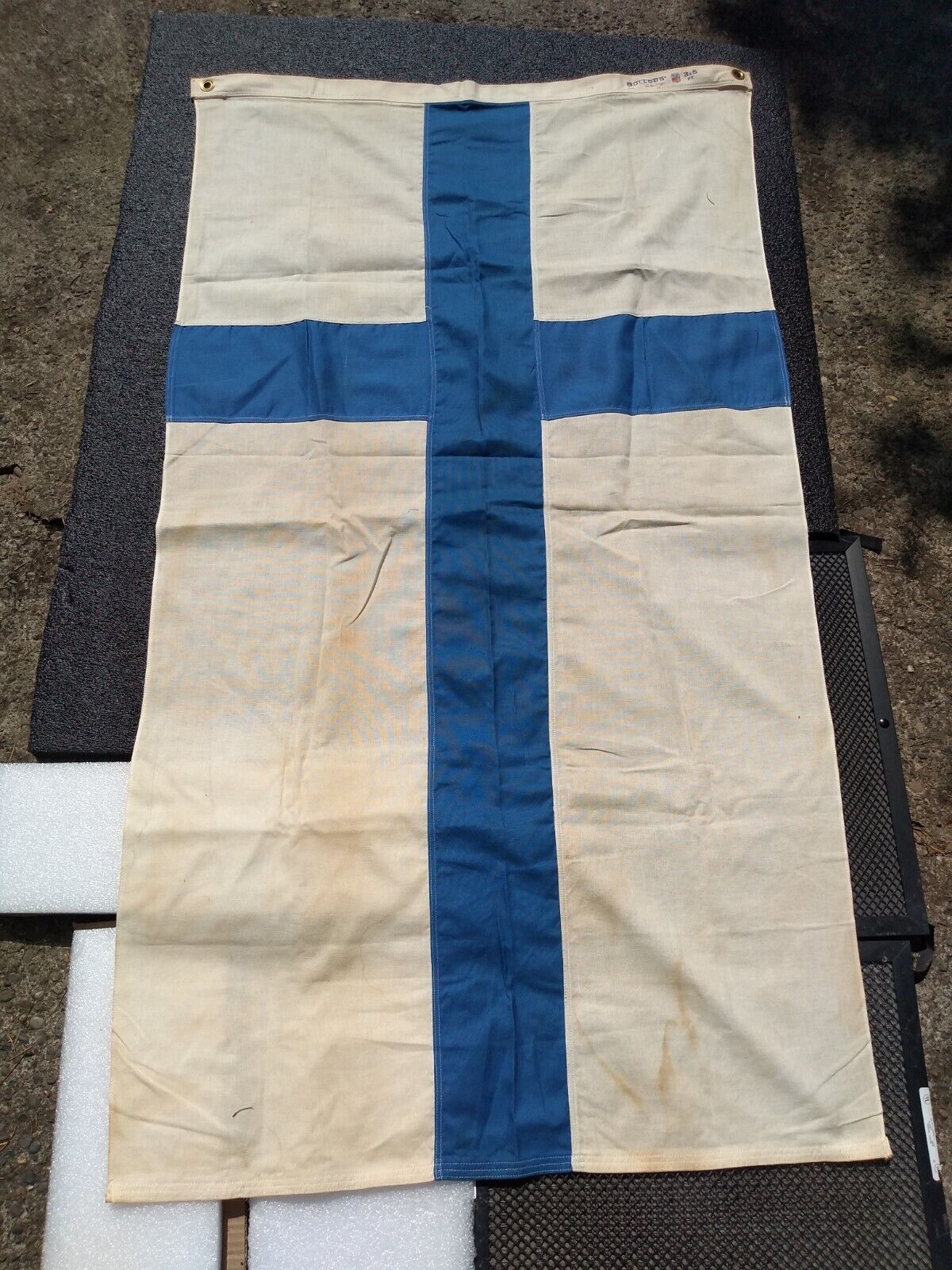 Vintage Finland Flag 3\'x5\'
