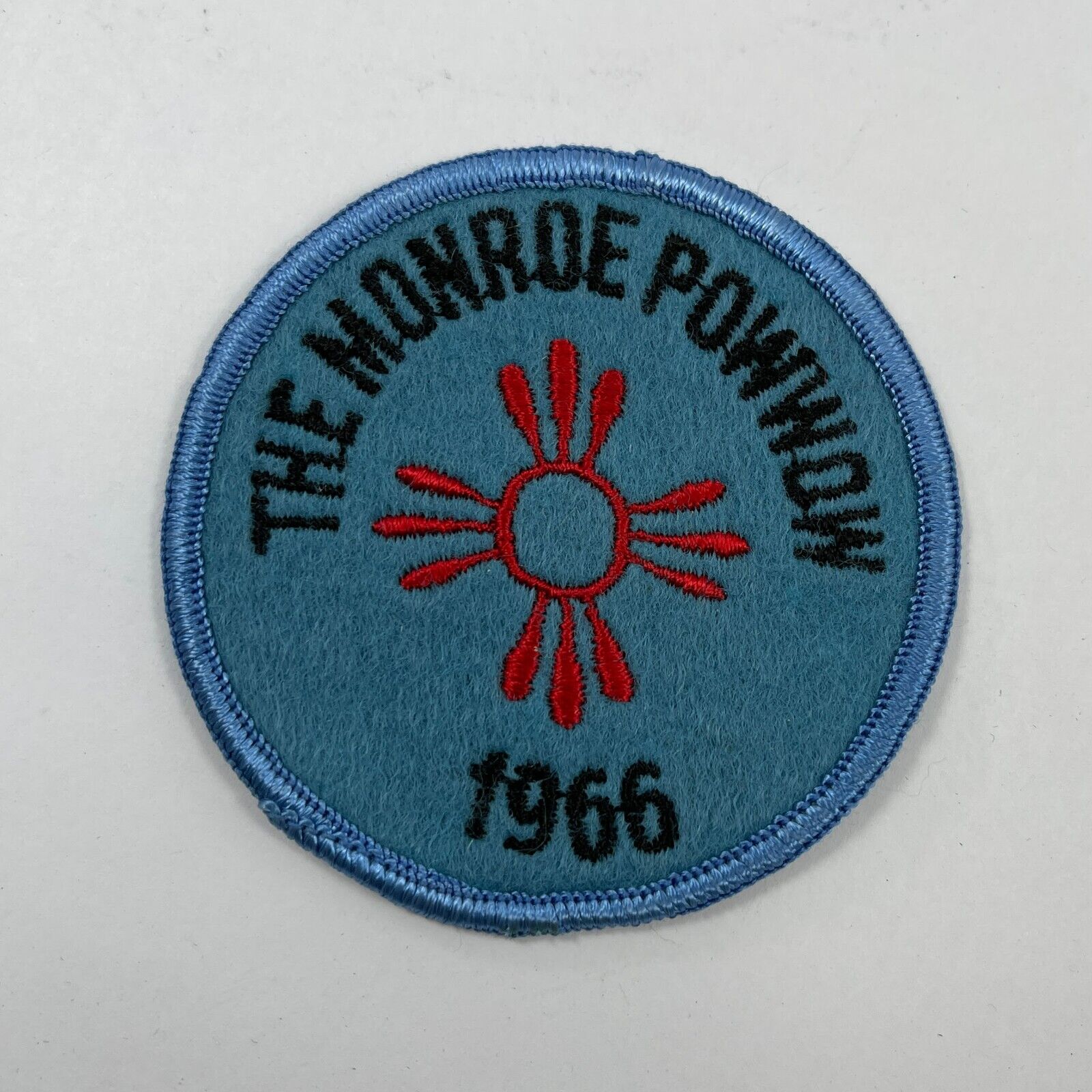 The Monroe Powwow BSA Boy Scouts 1966 Embroidered Patch
