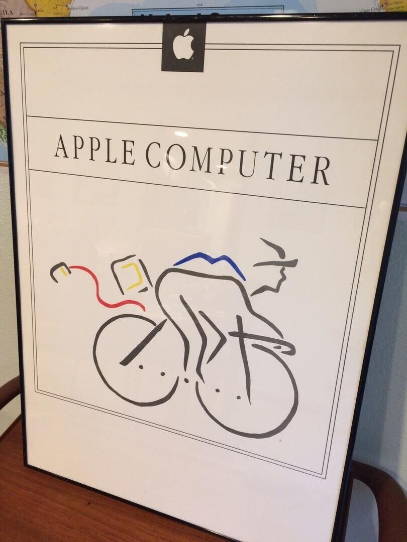 Apple Computer Picasso Poster Original Super RARE — Mint Condition