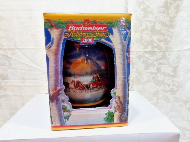 Anheuser-Busch 2000 Budweiser Holiday Stein