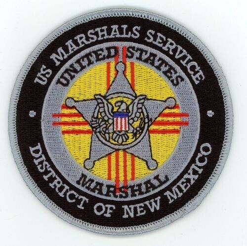 NEW MEXICO NM US MARSHAL NICE SHOULDER PATCH POLICE SHERIFF