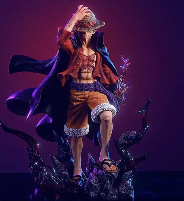 25cm One Piece Luffy Iconic Pose Anime Action Figurine