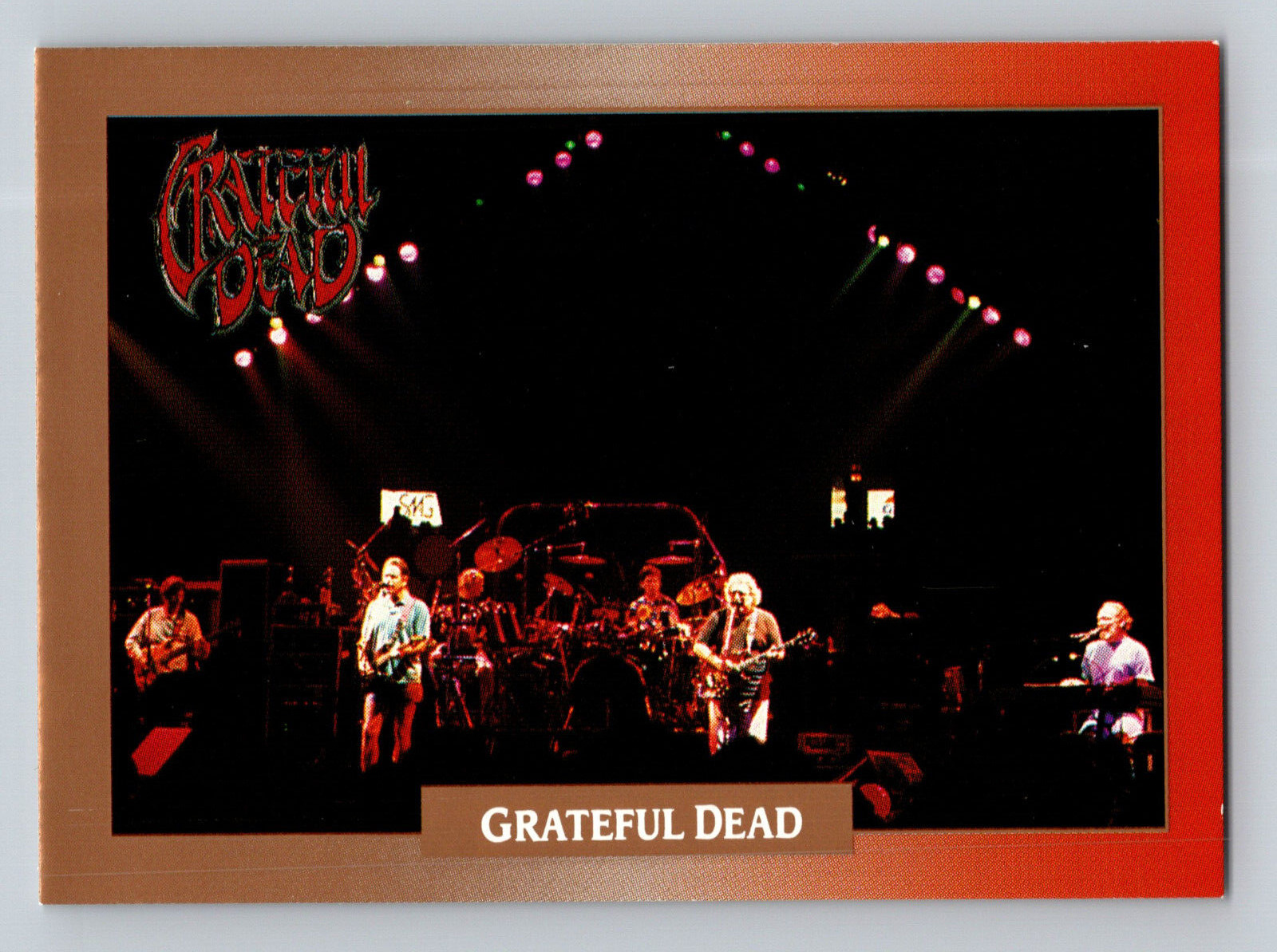 1991 Brockum RockCards Legacy Series #7 Greatful Dead Concert Card Keys