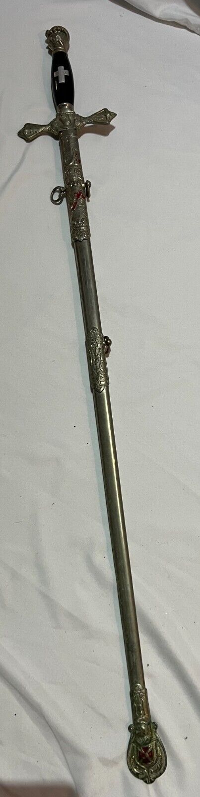 Vintage/Antique Early 1900's Masonic Sword Engraved Steven Cobb