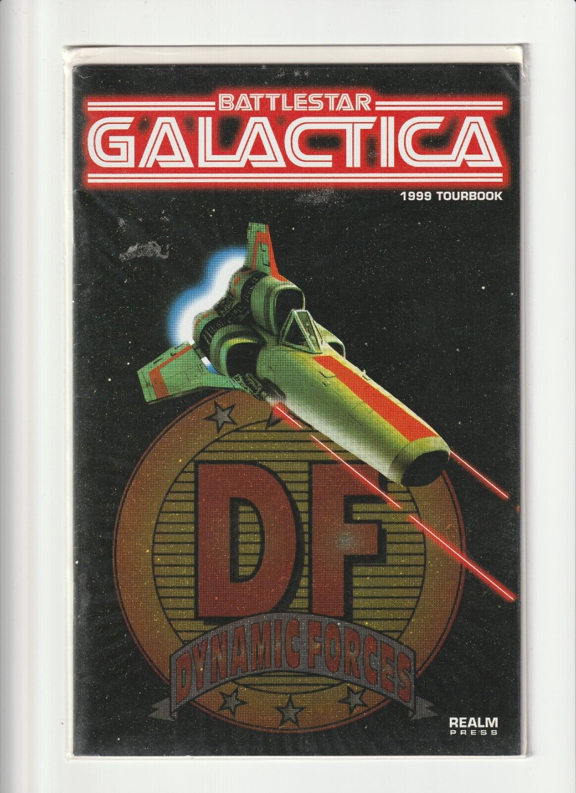 Battlestar Galactica 1999 Tour Book #1 Dynamic Forces DF Variant Cover COA NM