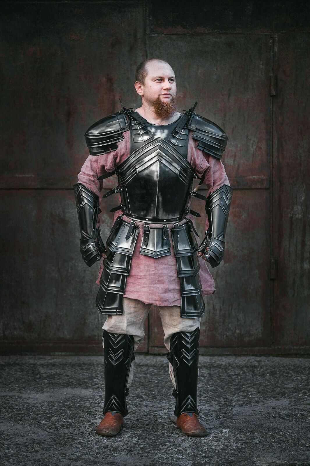 Medieval LOTR Style Dwarven Darken Full Suit Of Armor Cuirass Body Armor