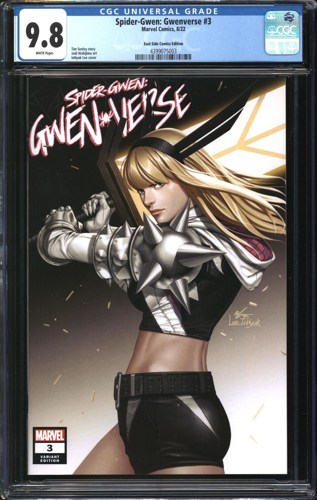 Spider-Gwen: Gwenverse (2022) #3 In-Hyuk Lee East Side Comics Edition CGC 9.8 NM