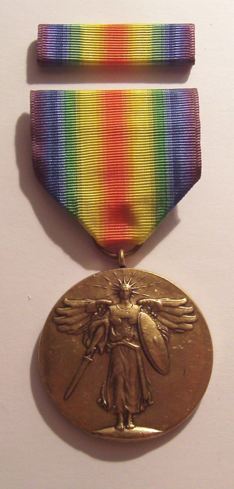 WW I Victory Military Medal with Ribbon 