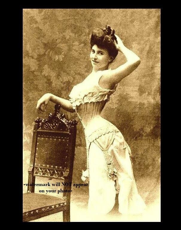 1880s Sexy Saloon Girl PHOTO Old West Dance Hall Wild Beer Gambling Joint Lady