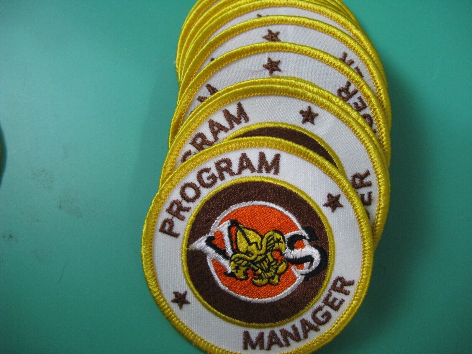 Vintage BSA patches VARSITY SCOUTS PROGRAM MANAGER MINT 3\