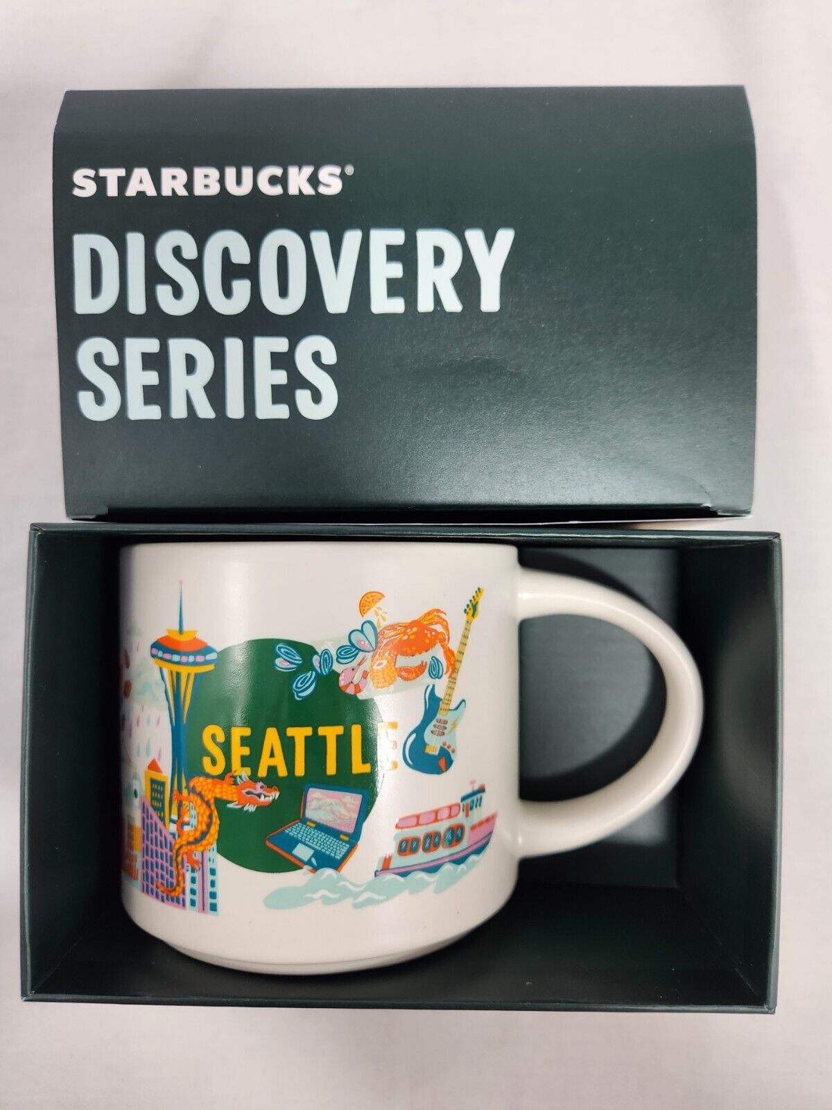 Starbucks Discovery Series Seattle Mug 2024 NEW 14oz.