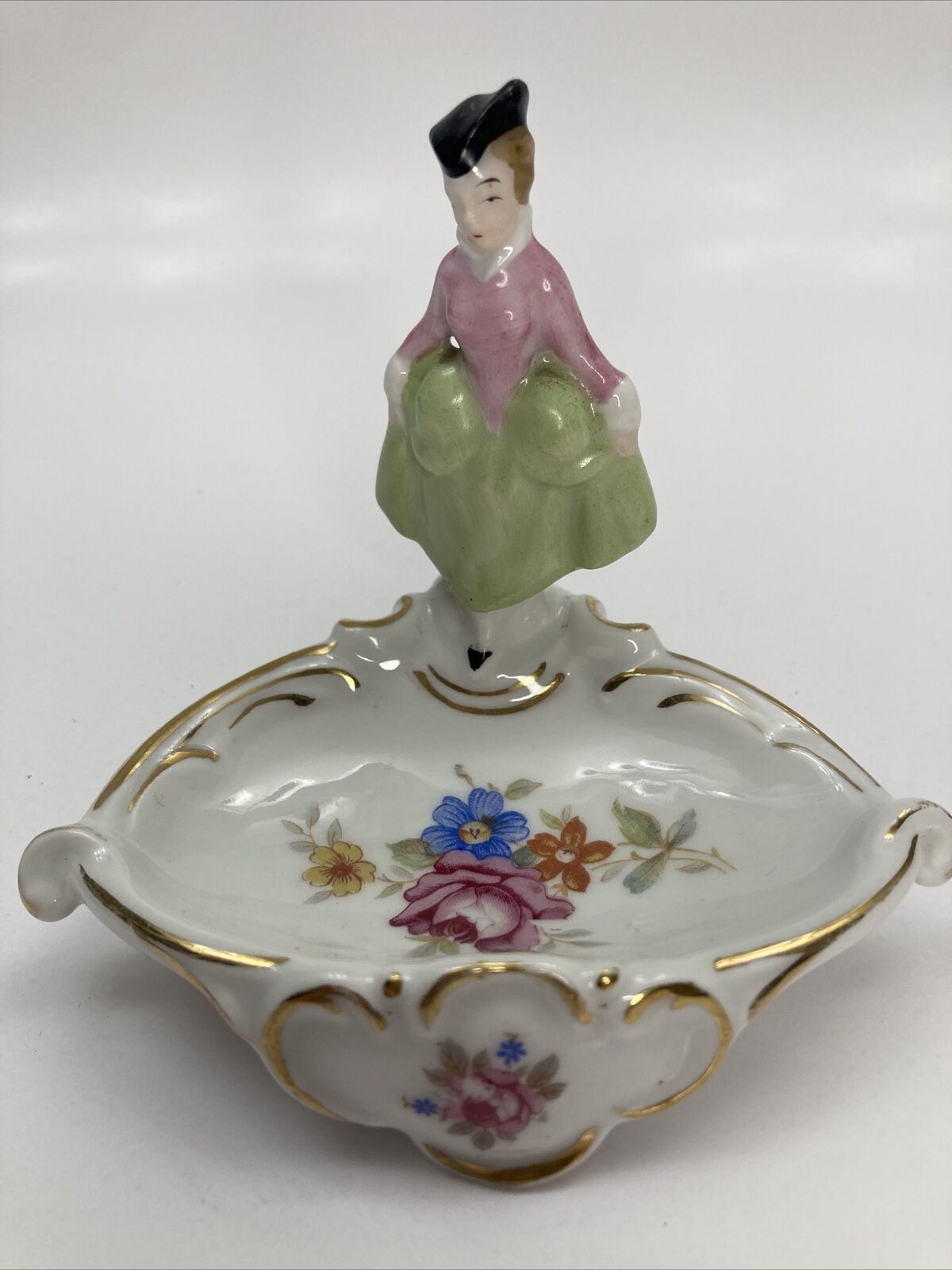 Unique Vintage Erphila Germany Figural Ashtray or Holy Water Dish