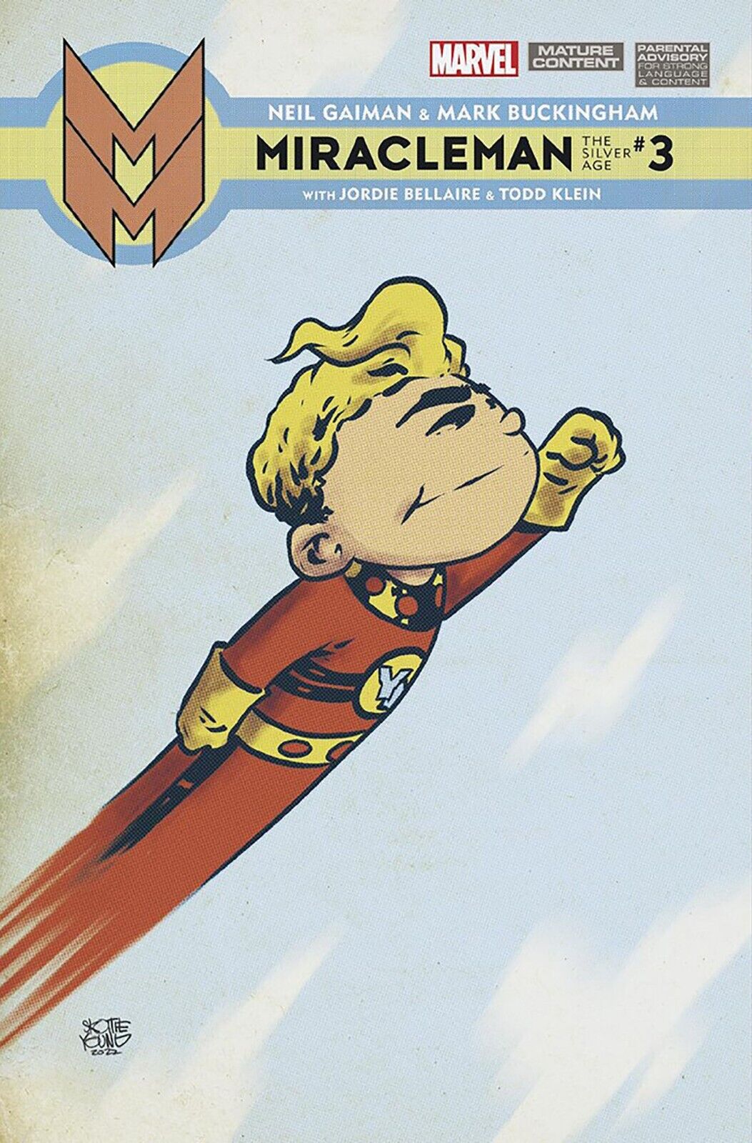 MIRACLEMAN: THE SILVER AGE #3 (SKOTTIE YOUNG VARIANT)(NEIL GAIMAN) ~ Marvel
