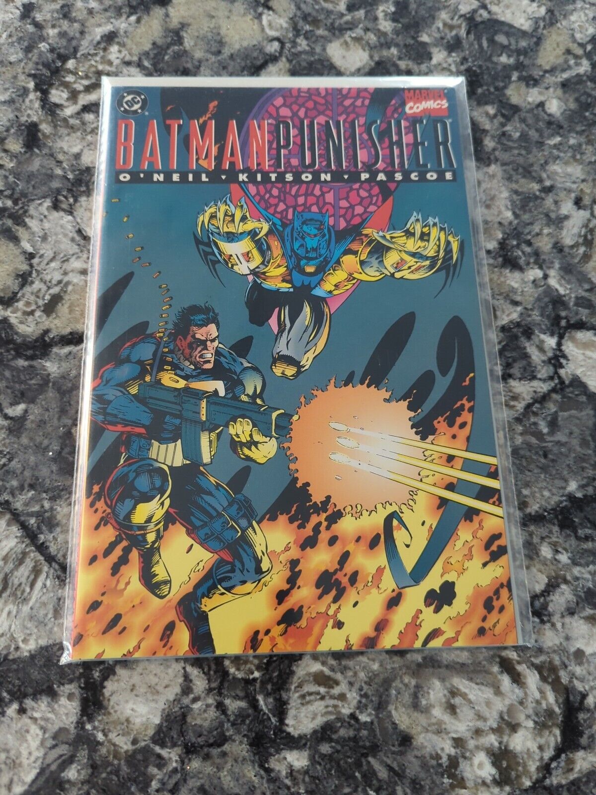 Batman/Punisher: Lake of Fire #1 (1994 Marvel/DC) NM Comic Graphic Novel TPB