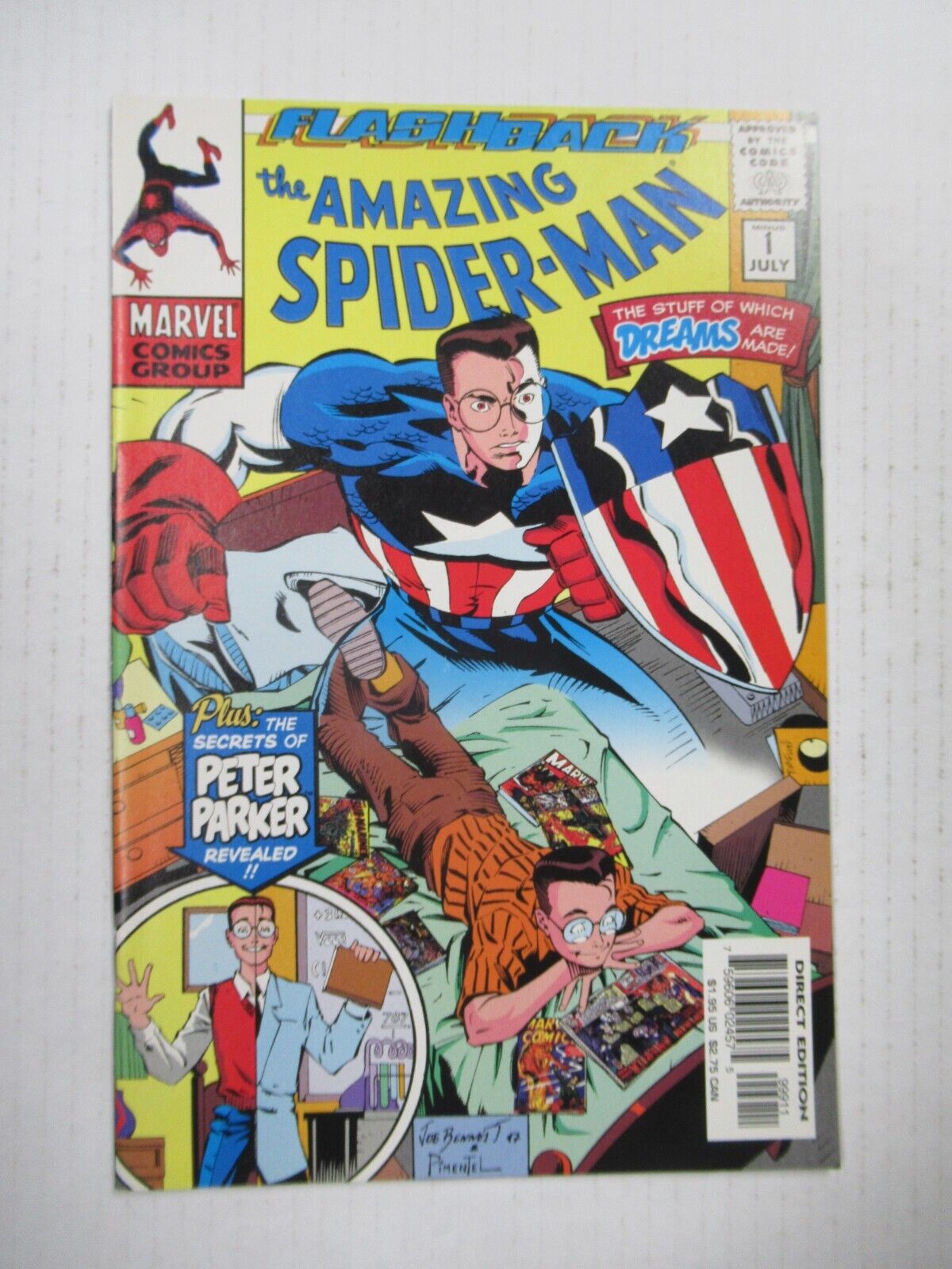 1997 Flashback The Amazing Spider-Man #1 The Stuff Of Which Dreams Are Made