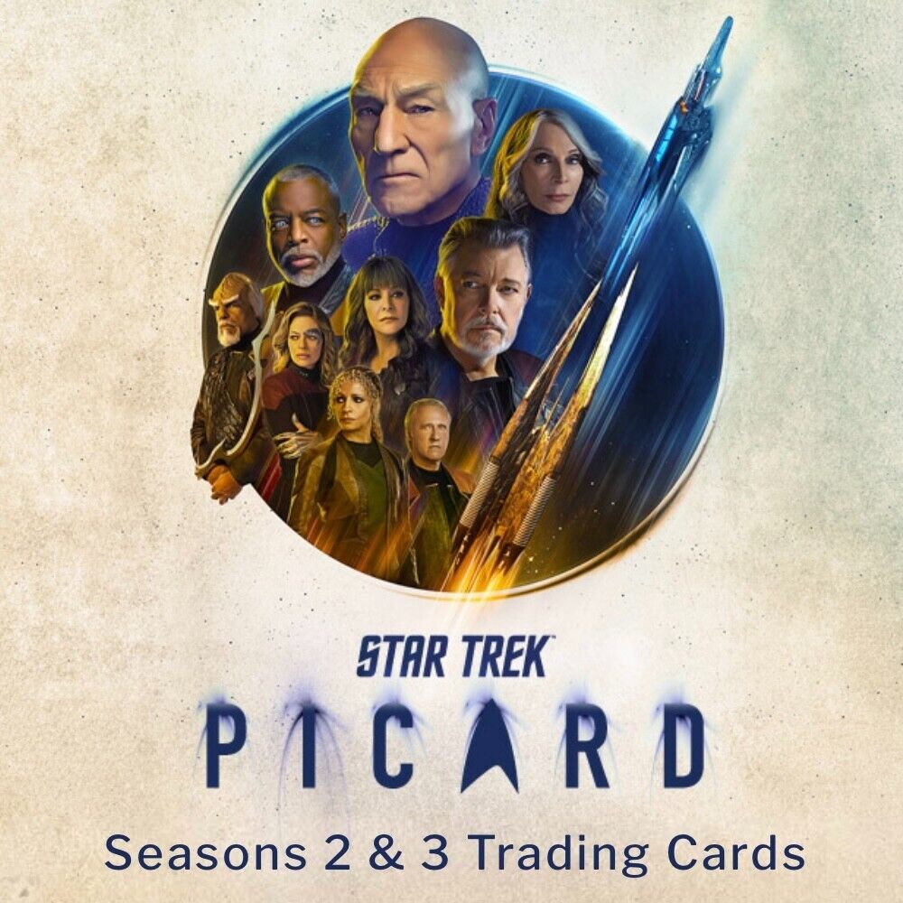 2024 Rittenhouse Star Trek Picard Seasons 2 & 3 Complete Base Card Set (1-60)