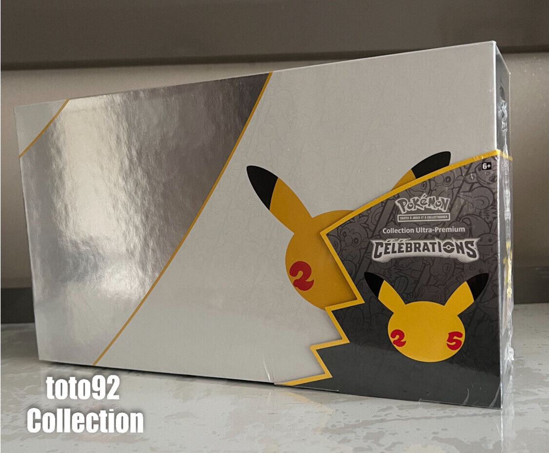 Pokemon Ultimate Ultra Premium Celebration 25 Years French Display Box Set