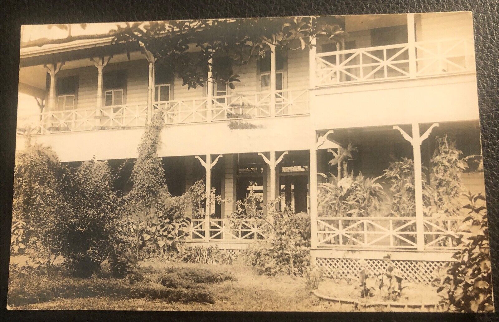 ADV RPPC Hilo Hotel Big Island Territory of Hawaii 1923 Postmark