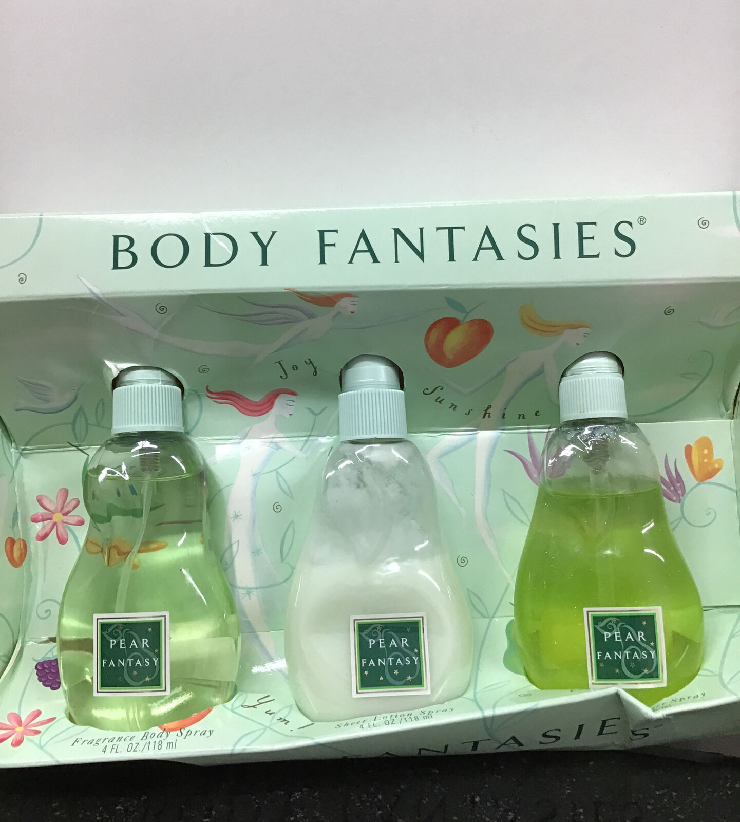 Vintage Body Fantasies Pear Three Wishes by parfums de Coeur, Seen Description.