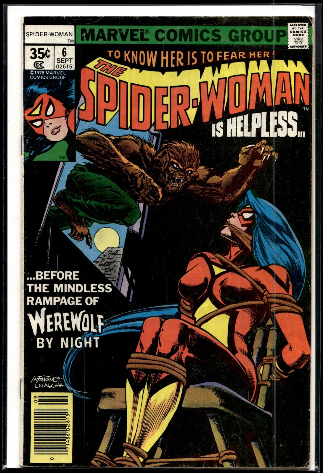 1978 Spider-Woman #6 B Marvel Comic