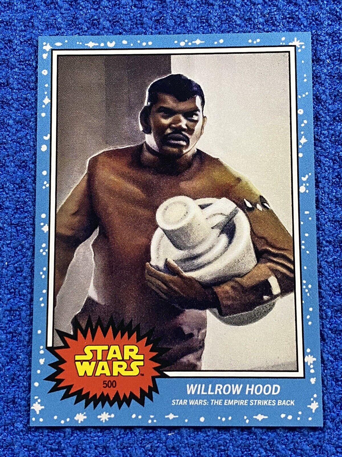2024 Star Wars: The Empire Strikes Back “WILLROW HOOD” Living Card #500, MT