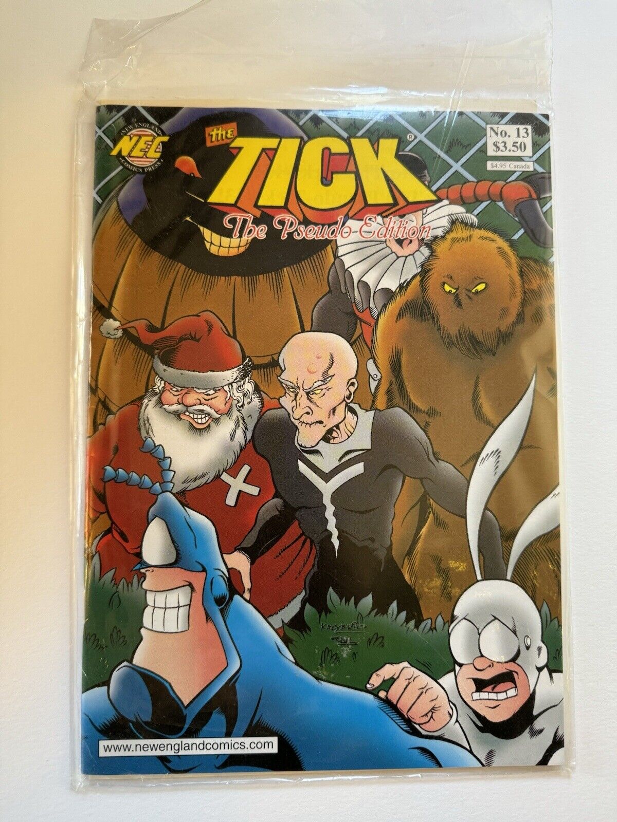 The Tick The Pseudo Edition #13 No. 13 New England Comics NEC
