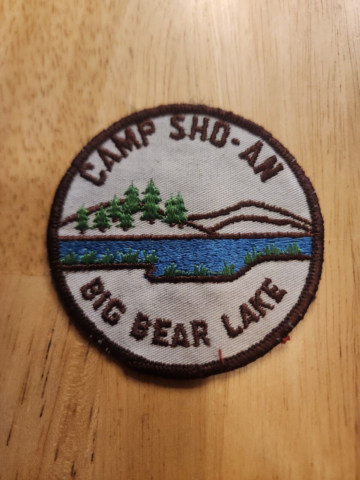 Girl Scouts Vintage - Camp Sho-An Big Bear Lake - Patch 