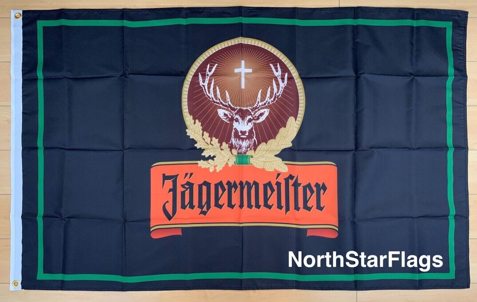 Jagermeister Flag 3x5 ft Banner Deer Jager