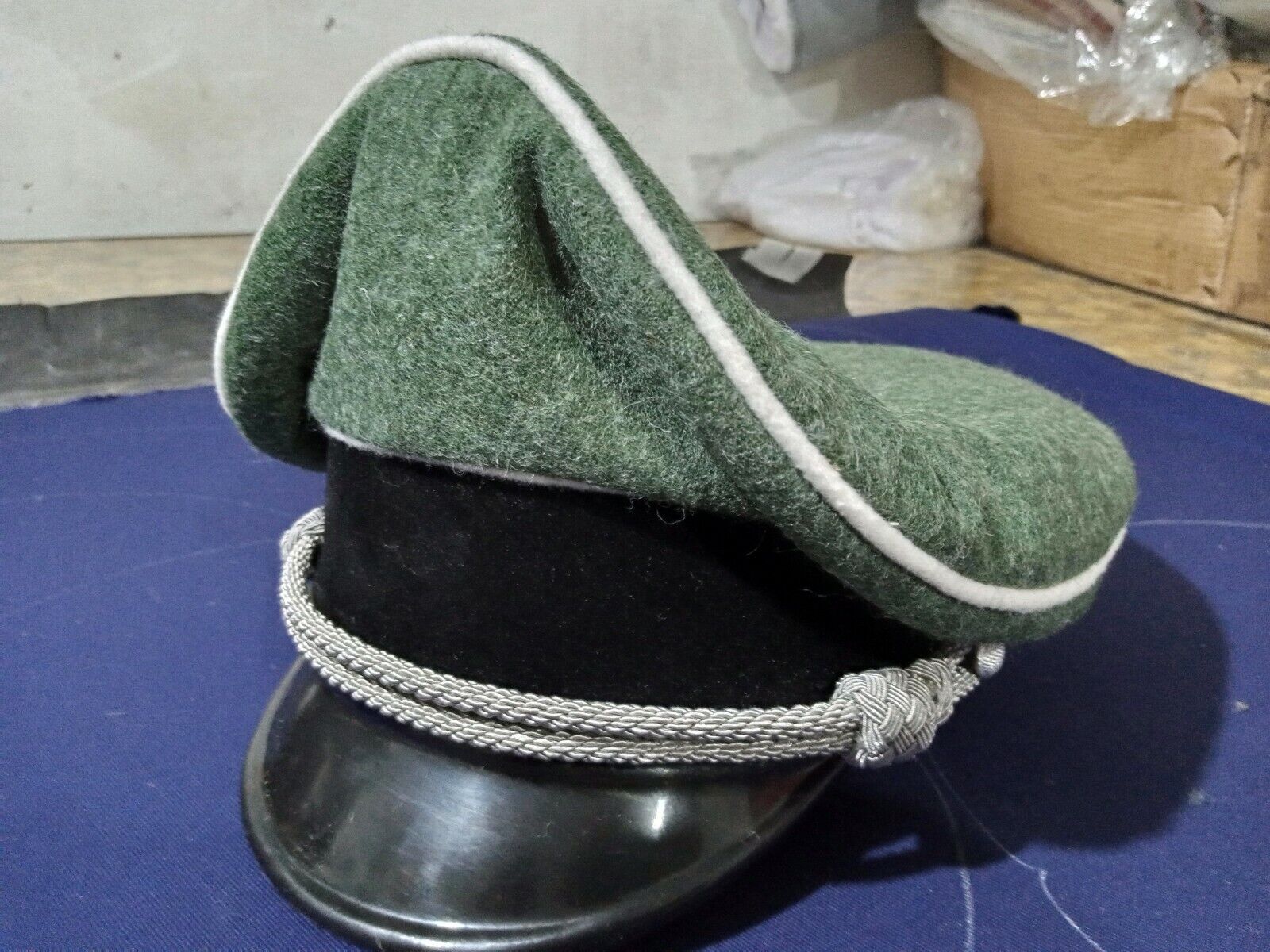 Replica WW2 German Army Field Marshals Generals Officers Crusher Field Visor Hat