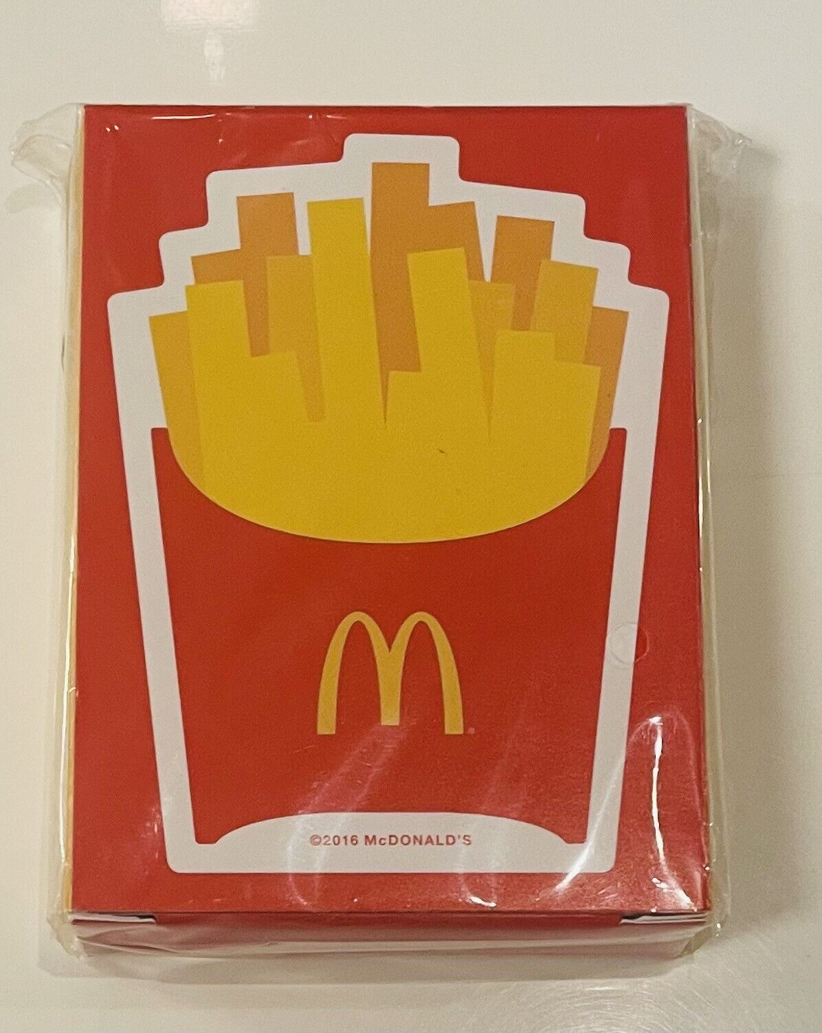 McDonald's Playing Cards,French Fries Shaped.2016.Rare☆Japanese Edition.