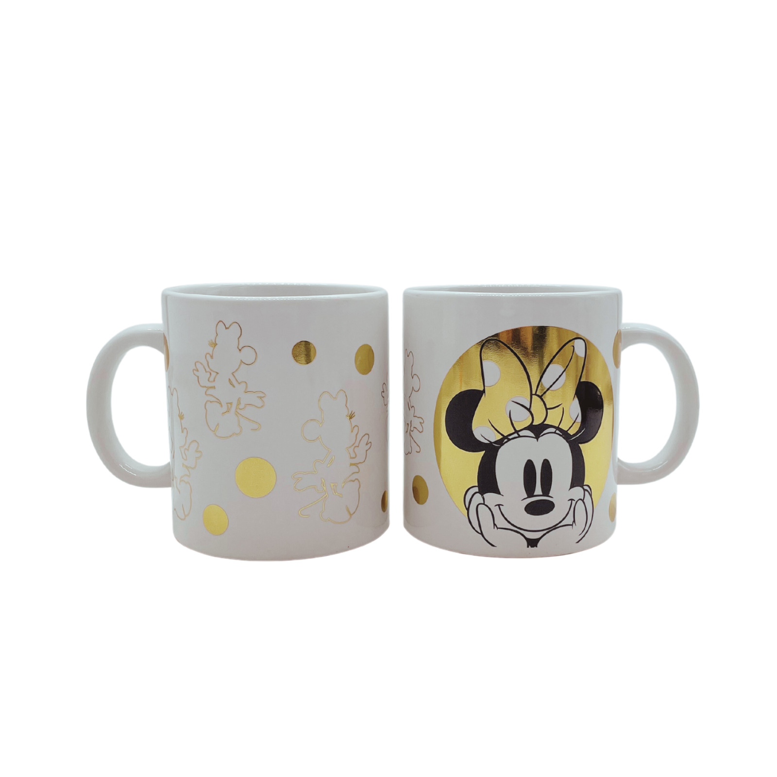 Minnie Mouse Large Coffee Mug, Set of 2, 16 oz