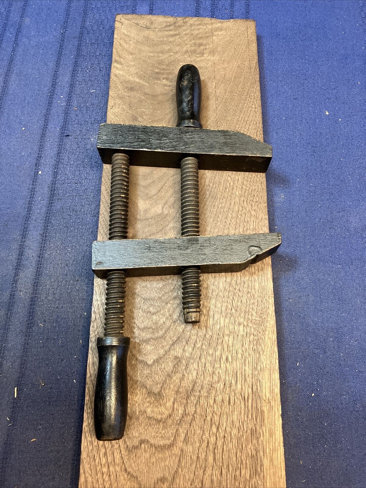 Small Wooden Screw Clamp, 5 Inch Jaws