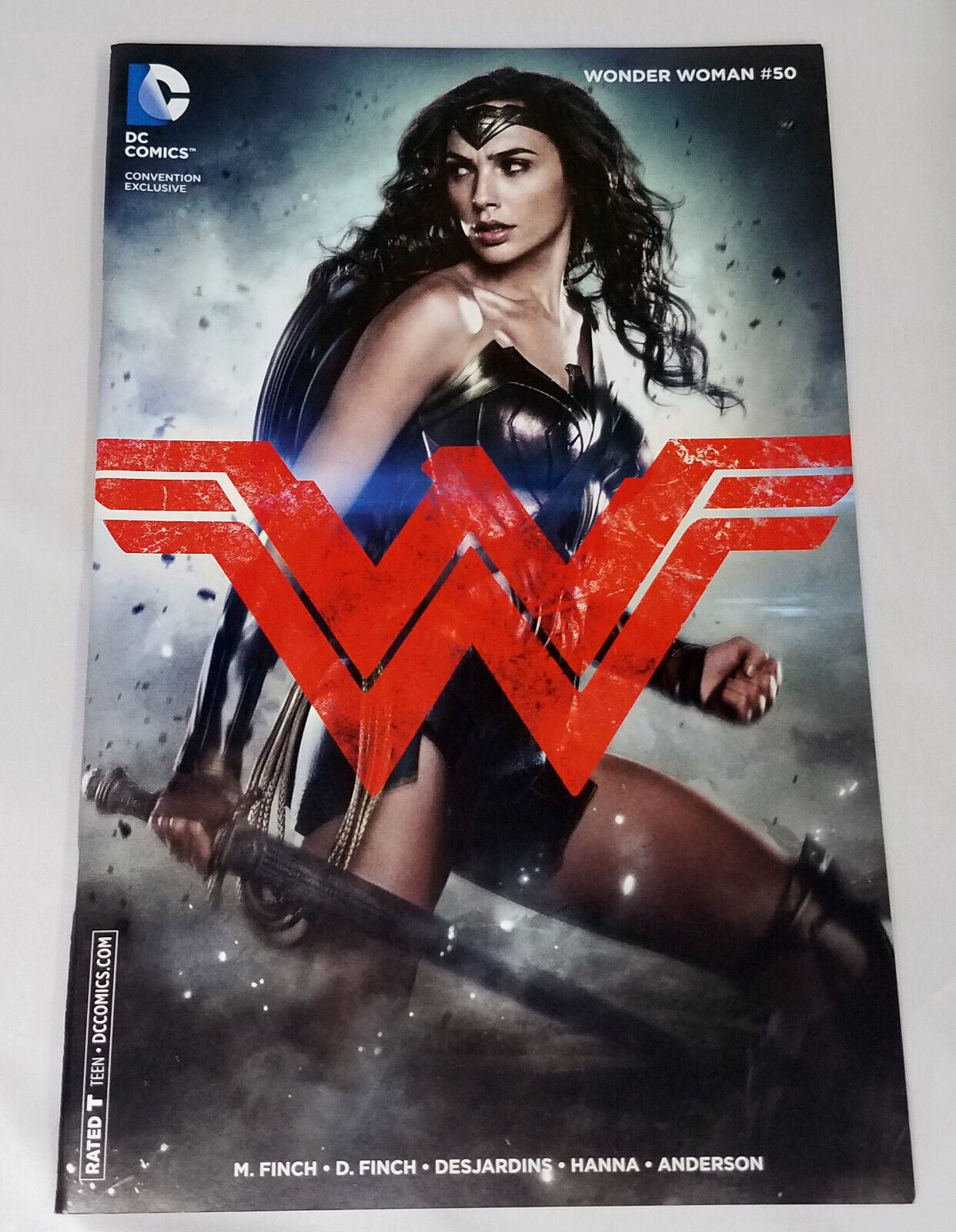 Wonder Woman #50 Gal Gadot Photo Variant. Rare