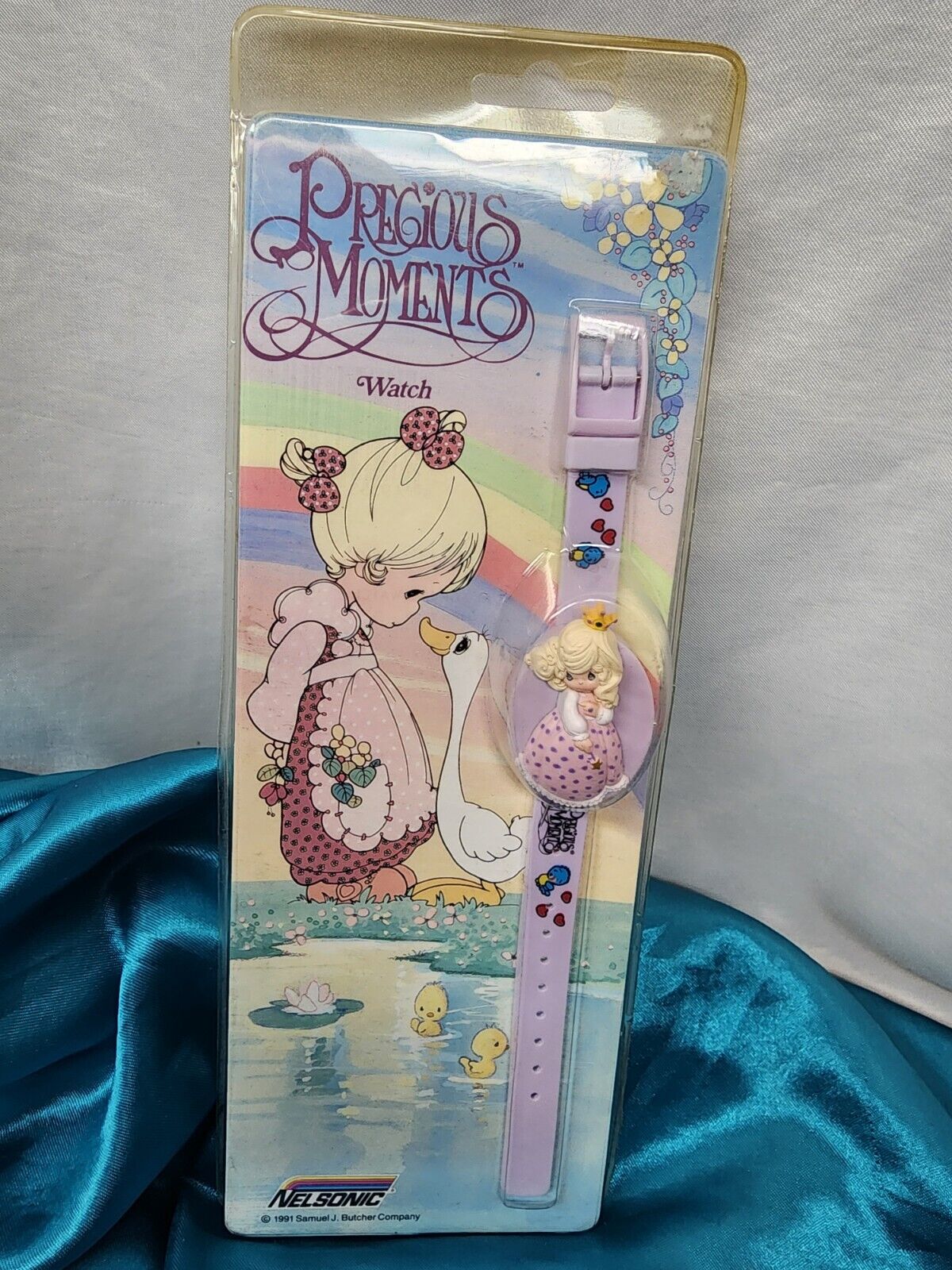 Vintage 1991 Nelsonic Precious Moments girls watch *Factory Sealed* princess 