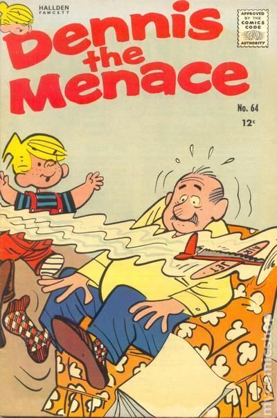 Dennis the Menace #64 FN 6.0 1963 Stock Image