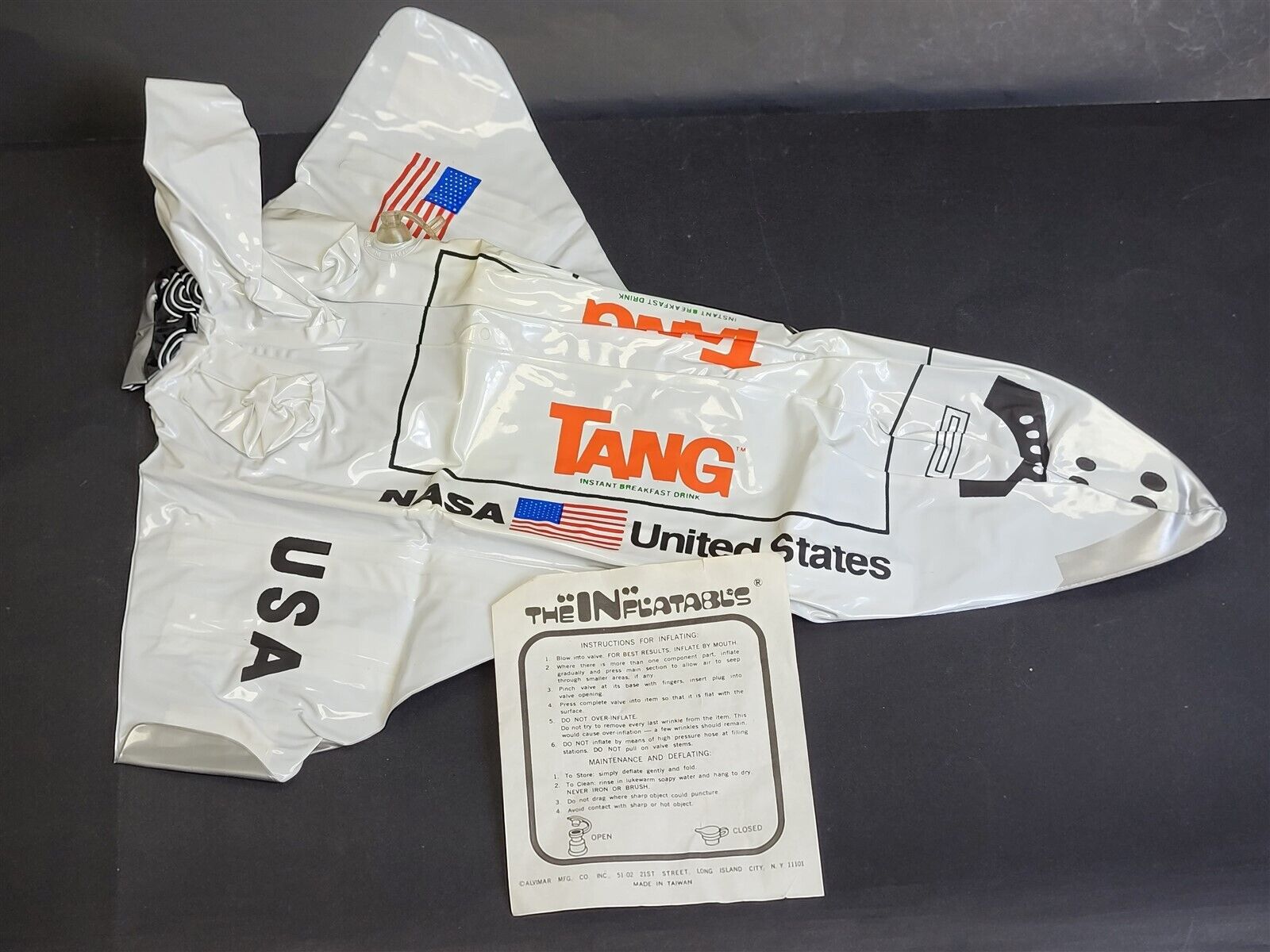 Tang Instant Breakfast Drink Nasa Space Shuttle Inflatable - NOS ~ C16