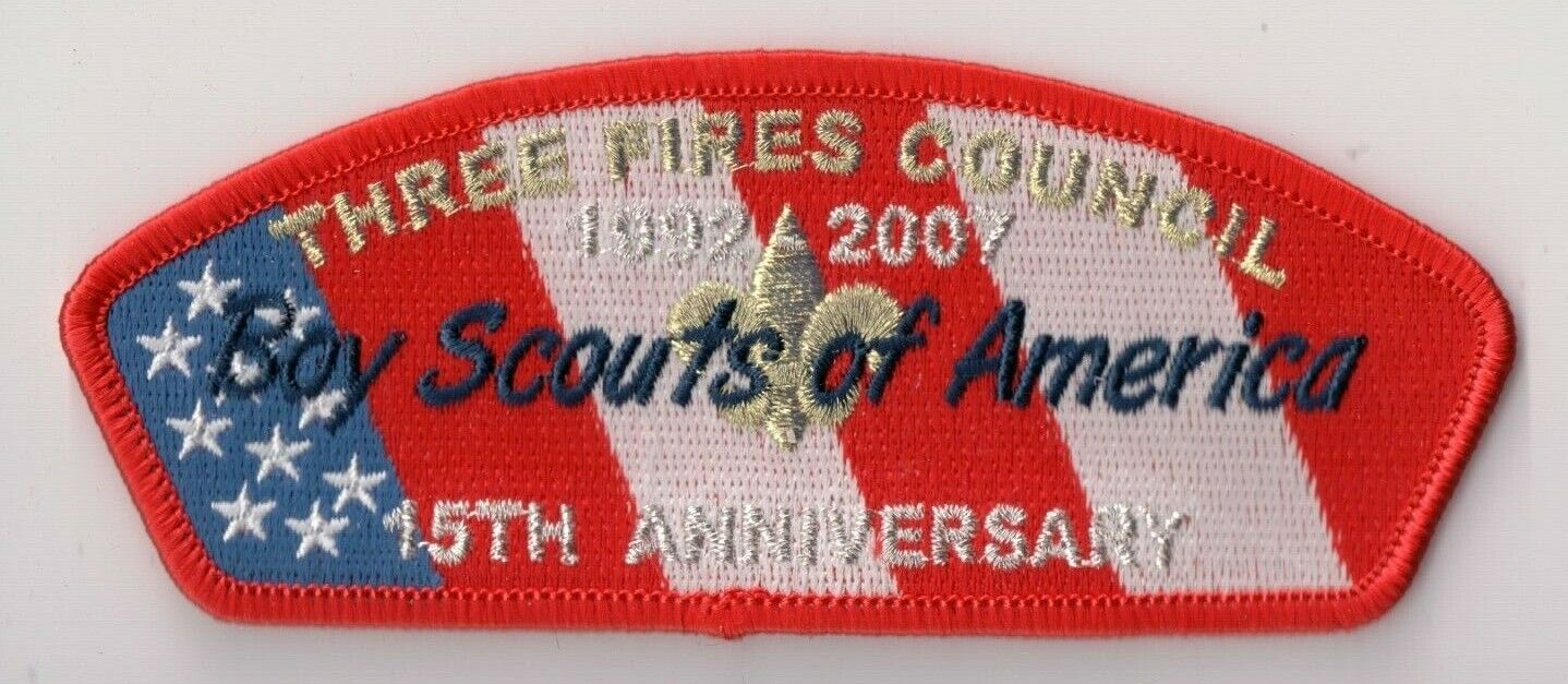 BSA, Three Fires Council, SA-40 CSP, Illinois, 15th Anniversary 2007